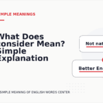 What Does consider Mean? Simple Explanation and Examples