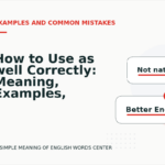 How to Use as well Correctly: Meaning, Examples, and Mistakes